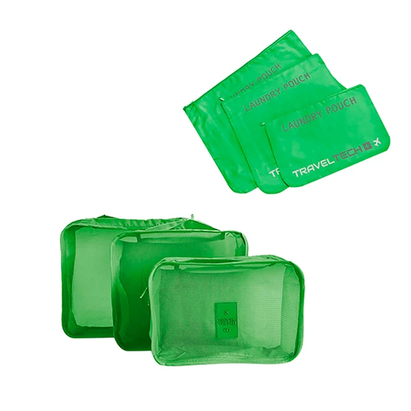 Set x 6 Organizador de Equipaje Travel Tech 16030C - Imagen 6