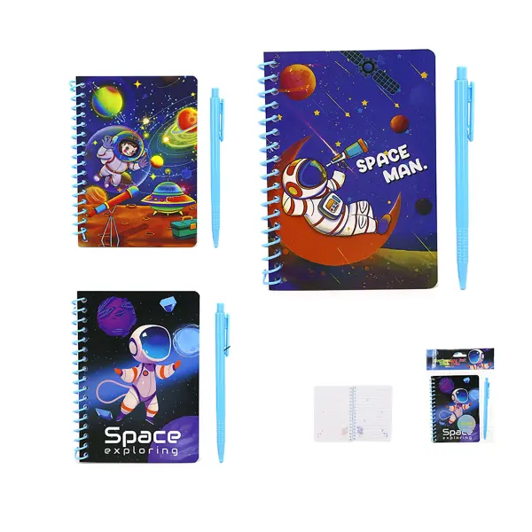 Set cuaderno y lapicera Trendy 30634