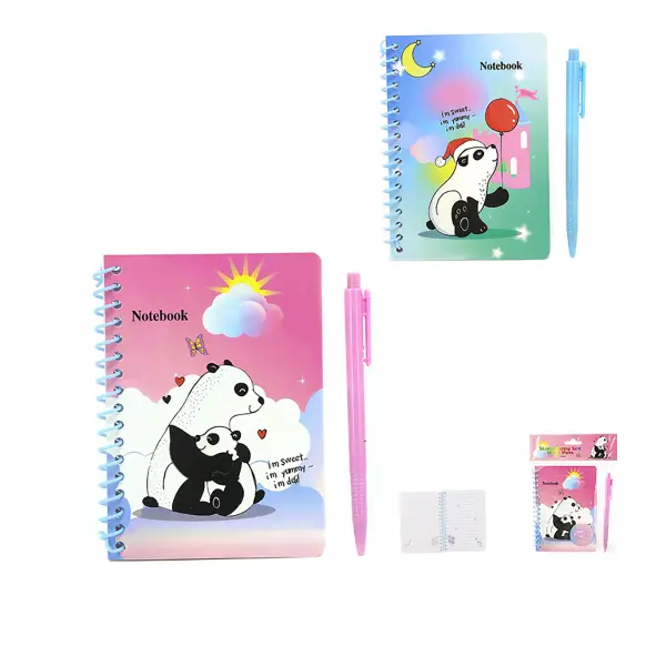 Set cuaderno y lapicera Trendy 30635