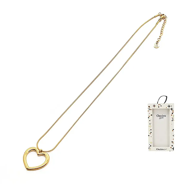 Collar Acero Oreiro Love 30741