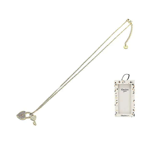 Collar Acero Oreiro Love 30753