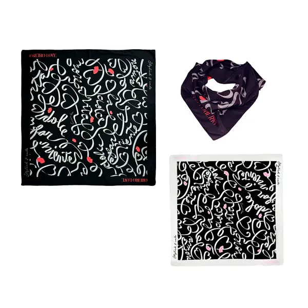 Pañuelo Seda Oreiro Love 19196B