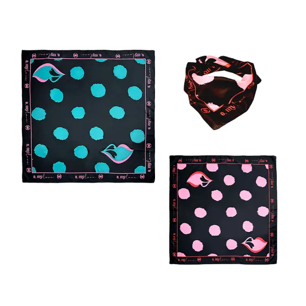 Pañuelo Seda Oreiro Love 19198B