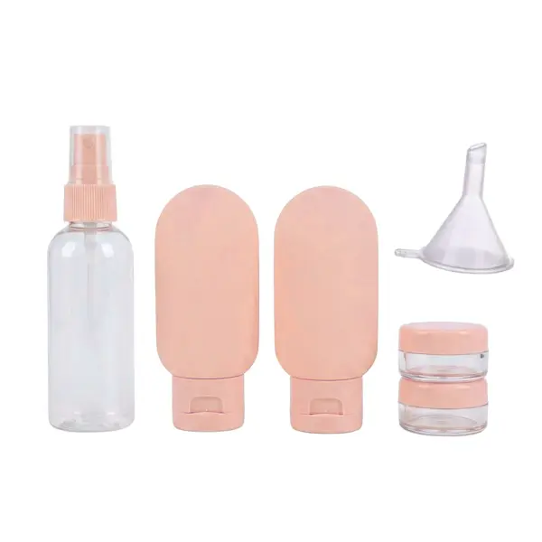 Kit de Viaje con Neceser Set x7 Frascos Trendy 29438 - Imagen 5