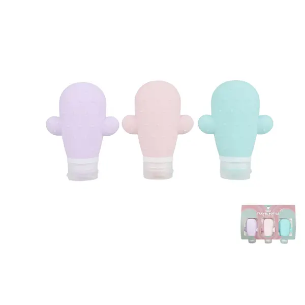 Kit de Viaje Set x3 Frascos Recargables Trendy 29440