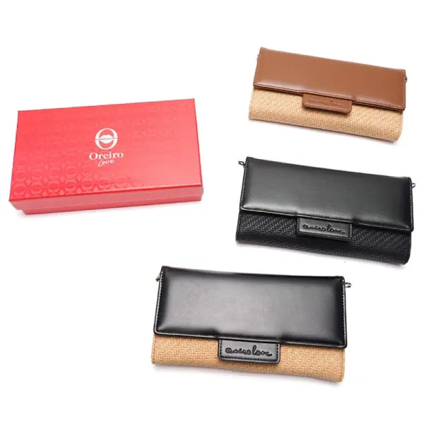 Billetera Bandolera de Mujer Oreiro Love 29505 - Imagen 3