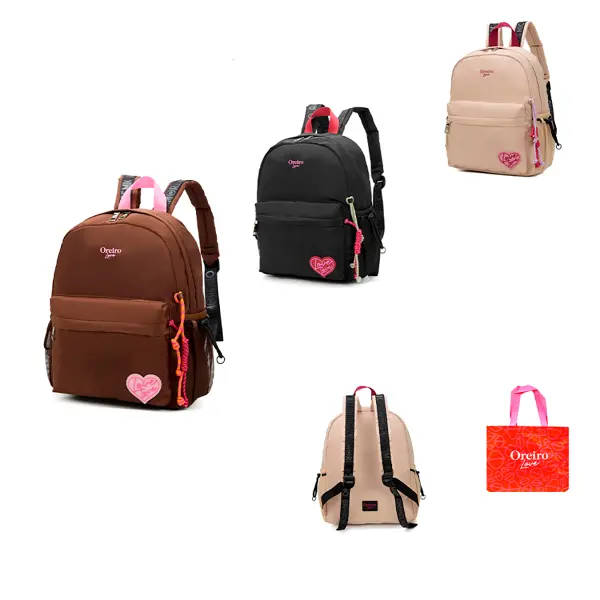 Mochila de Mujer Oreiro Love 29547 14″