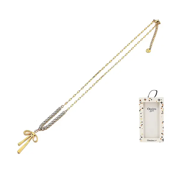 Collar Acero Oreiro Love 30740