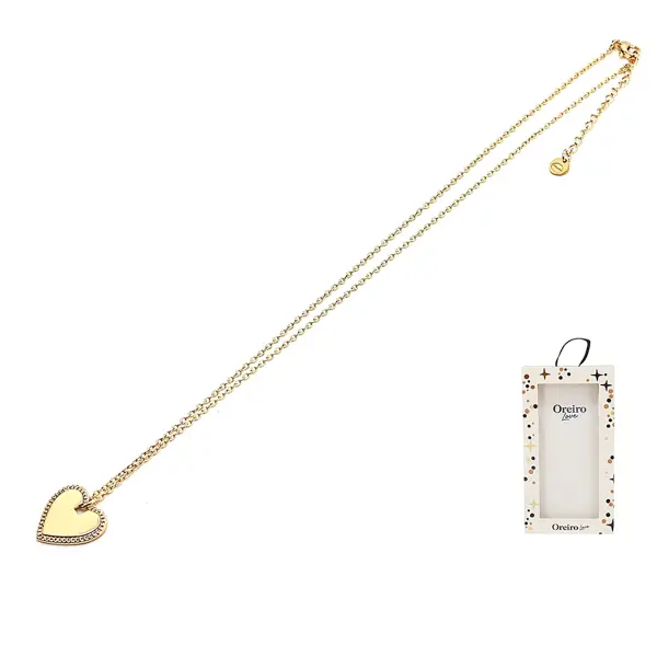 Collar Acero Oreiro Love 30751