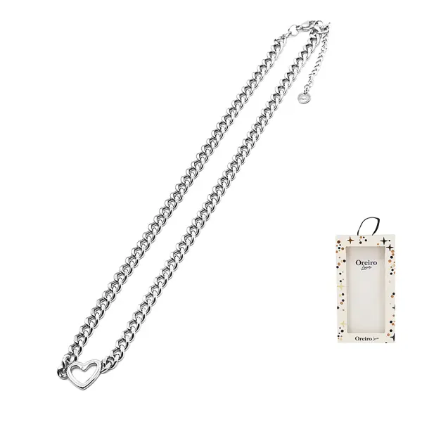 Collar Acero Oreiro Love 30778